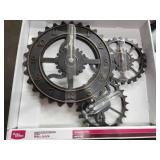 24" Gears Wall Clock in Box
