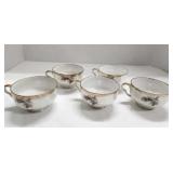 Vintage Porcelain Tea Cups