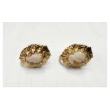 Cameo Clip On Earrings