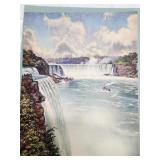 Vintage Niagra Falls Print