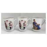 Norman Rockwell Mugs