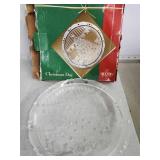 9.5" Sweet Dish Block Crystal