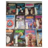 1982 Analog Science Fiction & Fact Magazines