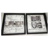 Laugh & Love Wall Hangings