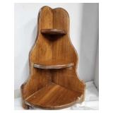 Wood Corner Shelf