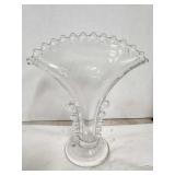 Imperial Glass Fan Vase