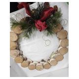 Handmade Wood Wreath