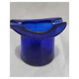 Vintage Blue Hat Ashtray