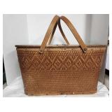 Vintage Large RedMan Picnic Basket
