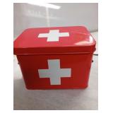 First aid tin box