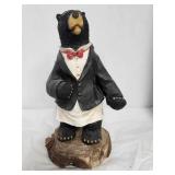 Bear Waiter Figure