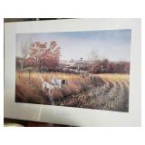 Bird Dog Country Signed John Eberhardt Print