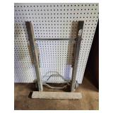 Vintage Wood Roll or Kart Dolly (Very Good Cond)#2
