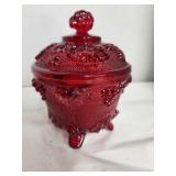 Jeanette Ruby Red Candy Dish
