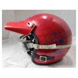 Vintage Motorcycle Helmet w/Shield/Goggles, etc