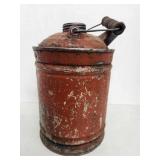 Vintage Galvanized 1 Gallon Fuel Can