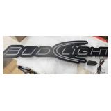 Over 4 Foot Long Bud Light Beer Sign (Works)
