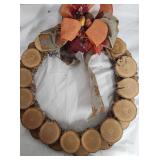 Handmade Wood Wreath