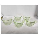Uranium Glass Cups