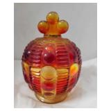 Indiana Glass Tiara Dewdrop Candy Dish