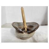 Art Pottery Basket