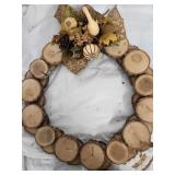 Handmade Wood Wreath