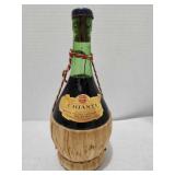 Vintage Chianti Bottle