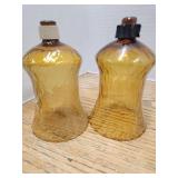 Light Amber Votive Holders