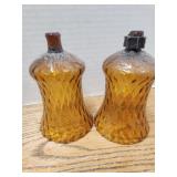 Darker Amber Votive Holders