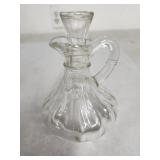 Vintage Glass Oil Vinegar Cruet