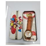 Singing tasmanian devil watch