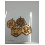 Military award pendants