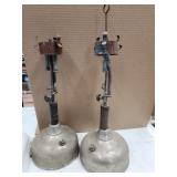 Antique Coleman Quick Lite Lanterns