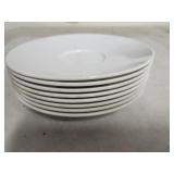 8 Texas Ware Saucers