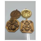 Military achievement pendants