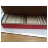 Variety box of baseball cards