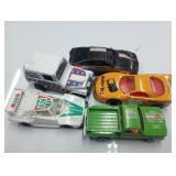 5 various cars