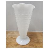 Vintage Milk Glass Vase