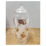 Vintage Apothecary Jar with Lid