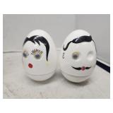 Mr & Mrs Humpty Dumpty Salt and Pepper Shakers