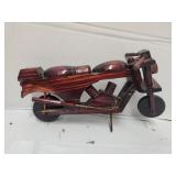 Wood Motorcycle Decor