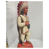 Vintage Cigar Store Indian
