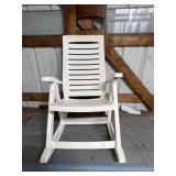 Plastic Folding Rocking Chair