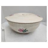 Vintage Ballerina Rose Lidded Dish