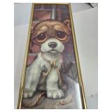 Pity Puppy Framed Print