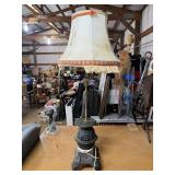 Vintage Furnace Lamp Shade Has Tears No Shipping