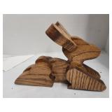 Wooden Deer Decor