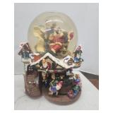 Musical Water Globe works piece on steps broken