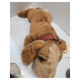 Vintage Plush Dog with Sound untested