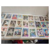 54 Mostly Topps Baseball Cards